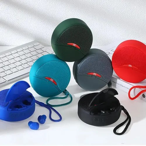Mini Parlante Tg8082 En 1 Auriculares
